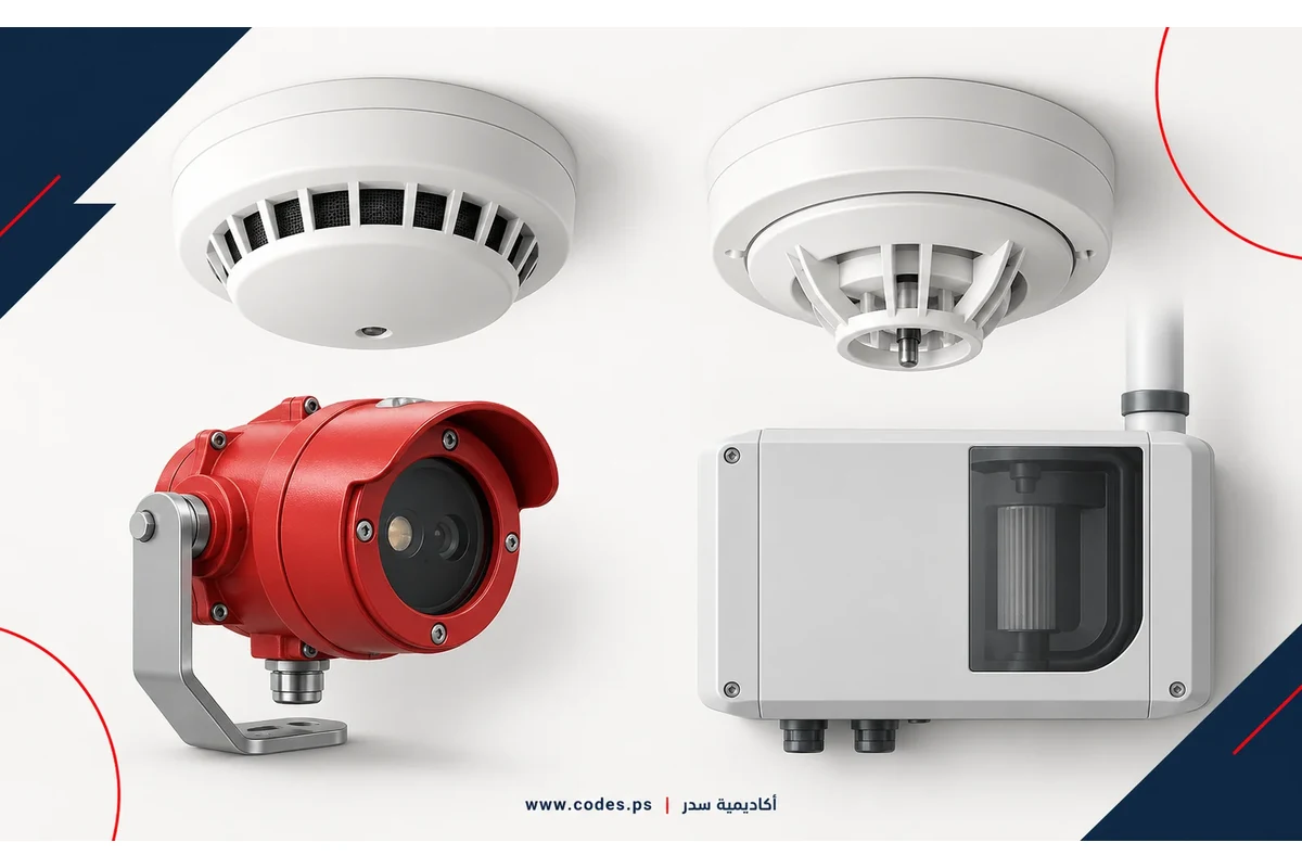 أنواع كواشف الحريق وفق NFPA 72